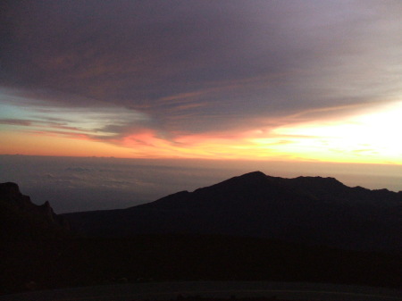 Sunrise on Haleakala