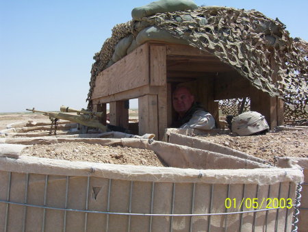 guard duty on iraq / iran boarder
