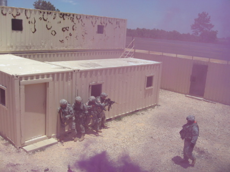 Combat training June 2009