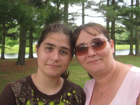 My daughter Ashley and I