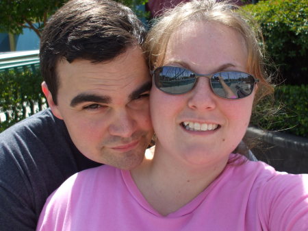 Chet and I at Universal Studios March 2009