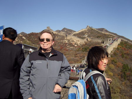 Me on the Great Wall .. Badalin China 2007