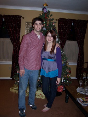 Andrew and Amanda, Christmas 2009