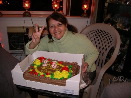 YUMMY ! CAKE--WANT SOME?? PEACE!