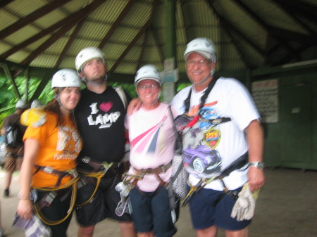 Ziplining in Jamaica