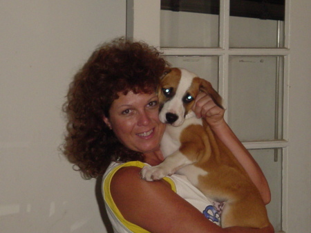 Me & puppy Riddick