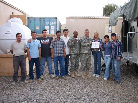 C-8 Laundry Award-CSM Watts & Col Harris