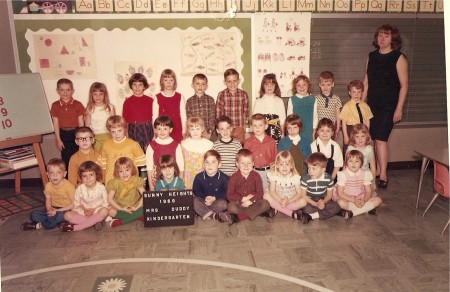 Kindergarten, Mrs. Duddy, 1967-68