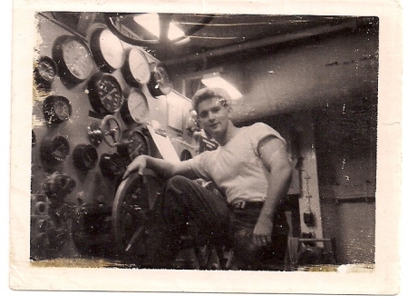 Garry as a 18 year old sailor