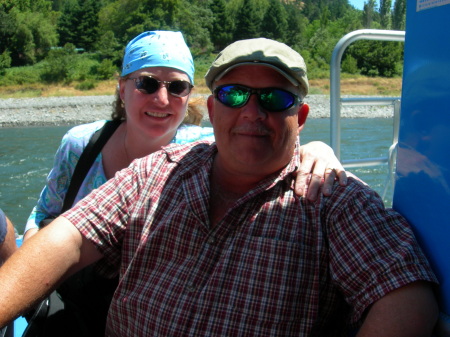 Me and Larry on the Rogue River