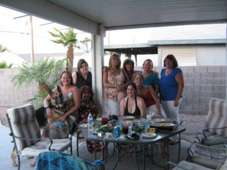 BBQ at Lisa Long's house in Henderson!