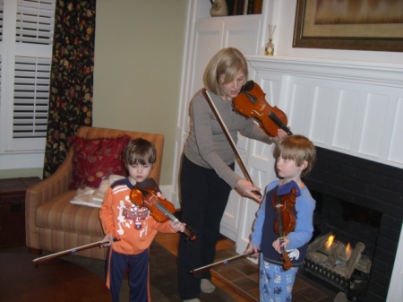 Kristi(daughter)and sons Jacob and Lucian