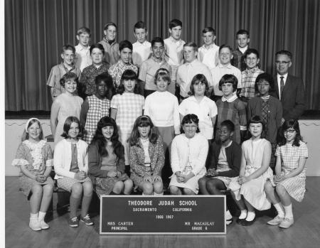 Theodore Judah 1967 - Mr. Macaulay's 6th grade