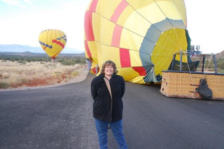 Hot-air ballooning in Sedona, AZ