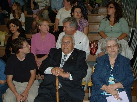 The family at Graduation