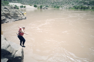 Pumpkin Springs ledge jump 2006