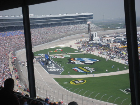 NASCAR race I went to at Texas Motor Speedway