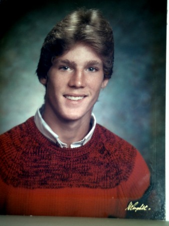 My son, Ronald Christensen's senior portrait