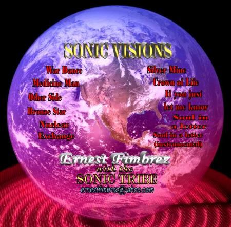 Sonic Visions CD label