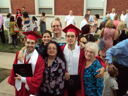 Boys College Graduation