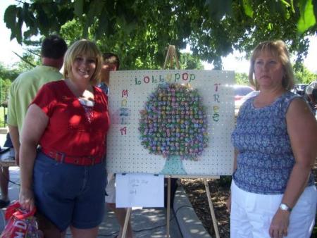 Cyndi & Tracy at Ice Cream Social