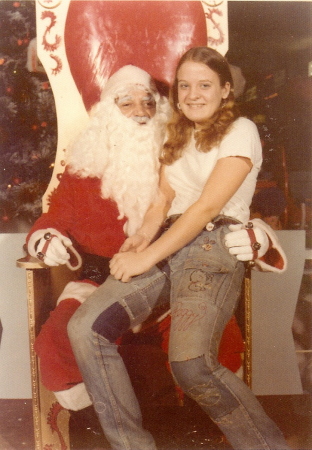 peggy and santa 1973