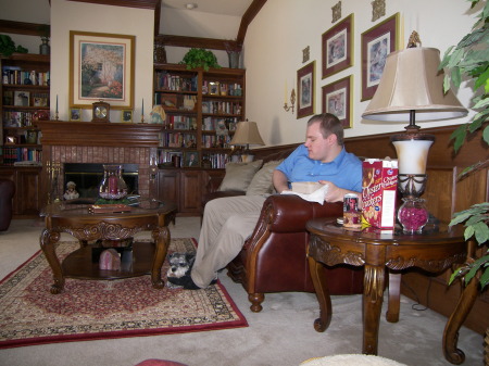 Brian on my new family room furniture