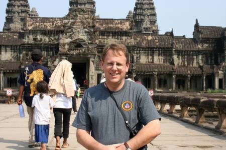 Rob Richardson at Angkor Wat