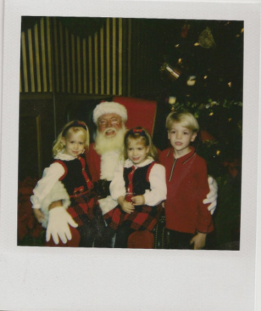 Kids with Santa