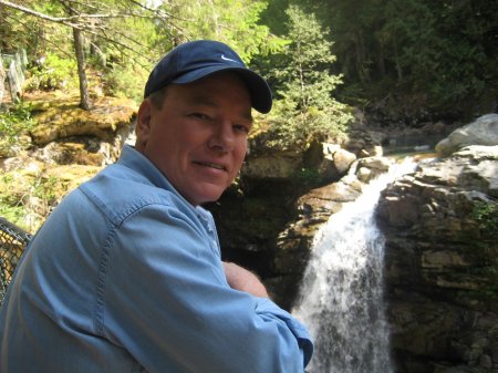 Me at the Nooksack Falls, WA