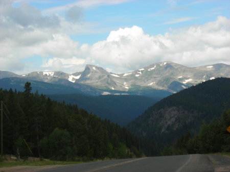 Colorado-peak to peak highway