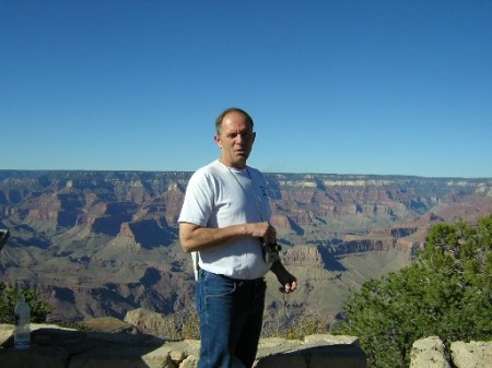 George at the Grand Canyon