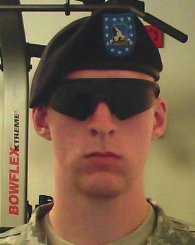 My son Ryan.  Military Intelligence - US Army.