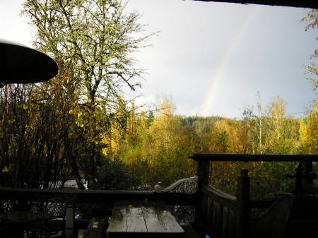 rainbow at Rock Creek