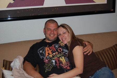 My son Justin and his wonderful wife Nichole