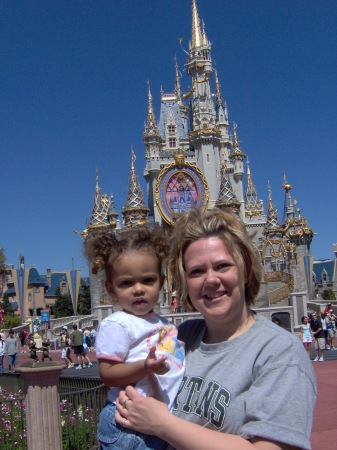 Alivia's trip to DisneyWorld in 2006