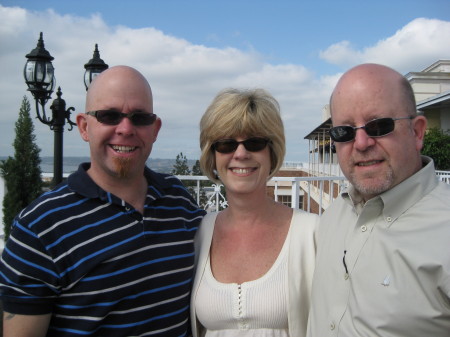 Me, Lori and Ron 3 weeks after stroke 2009