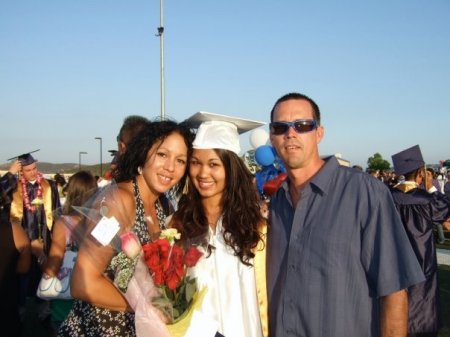 Desiree's Graduation - Shannon, Dez, and I