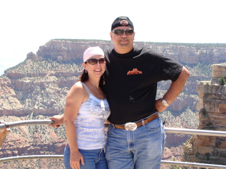 Wayne & Sandy at the Grand Canyon 2008