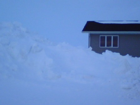 Snow pile