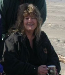 Lynne at the Oregon Coast