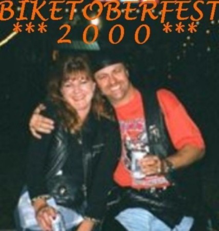 Me & a friend at BiketoberFest 2000