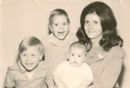 1972 with my 3 boys