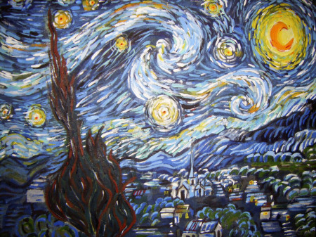 My version of starry night