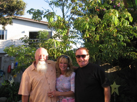 Joe & Suzette Cooper, Steve's backyard