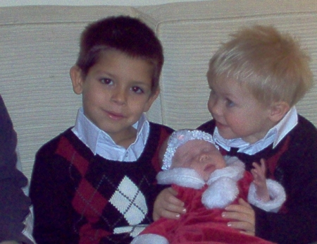 my grandkids in 2006