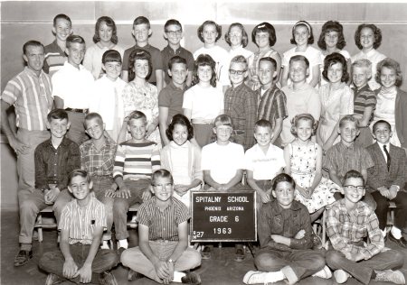 Spitalny School Grade 6  Mr Sokol&#39;s class 1963