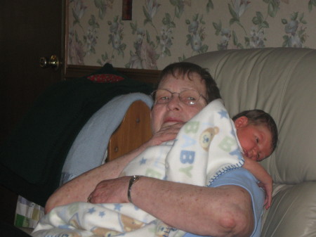 My Mother & her 1st GREAT grandchild