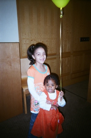 Kyra 6yrs old & Jasmin 3yrs old going on 30!