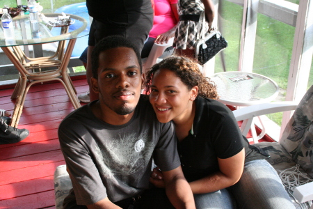 My son & girlfriend - Princess Anne July 2009